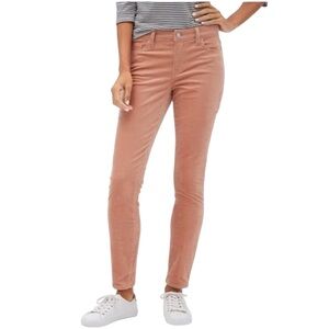 GAP 5 Pocket Corduroy Leggings Pants in Pink Size 14 / 32R — LOVELY!!!
